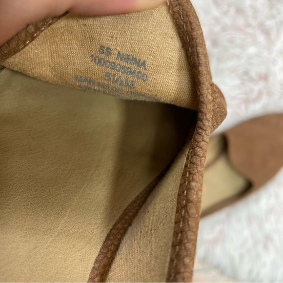 SUN + STONE Ninna Mules size 5.5 Tan color - Picture 7 of 11